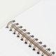 Revolución Spiral Ruled Large Notebook