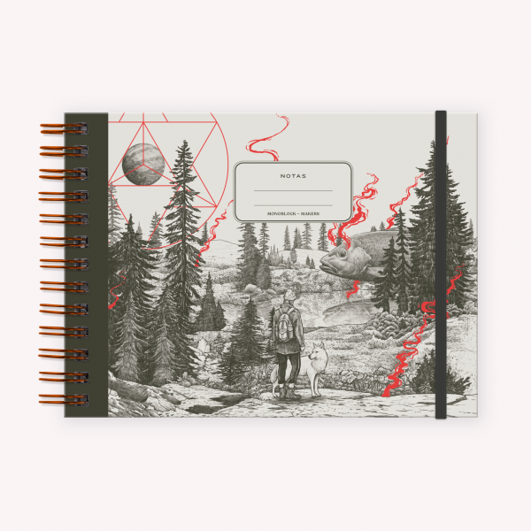 Sketchbook Landscape A5 Makers Valiente