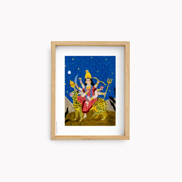Lámina 22x28cm Bruja Moderna Durga