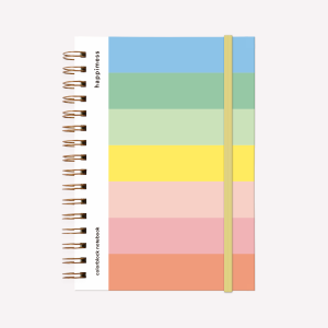 Cuaderno Anillado A5 Punteado - Happimess Colorblock
