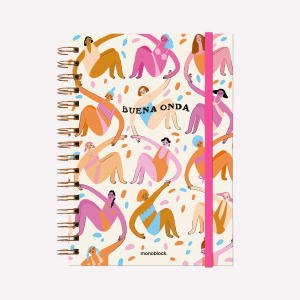 A5 Spiral Notebook Buena Onda Pepita Sandwich