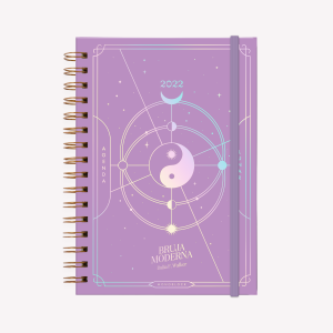 Moon Planner 2022 A5 2 days per page - Universo Cristal