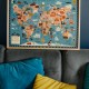 Puzzle 1000 Pieces. Artistas Rompecabezas - Mapa del Mundo Ilustrado x Jose Schargo