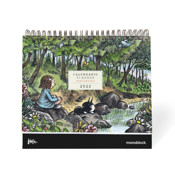 Calendario 2022 Escritorio - Macanudo - Enriqueta en el Bosque