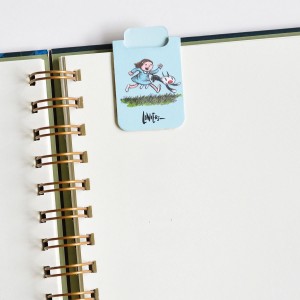 Lugares Diferentes by Liniers Magnetic Bookmarkers