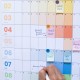 Annual Wall Planner Happimess Colorblock