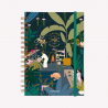 Cuaderno Anillado A5 Invernadero Compañía Botánica - Liso