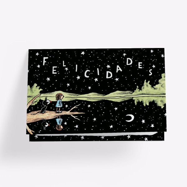 Christmas Card by Liniers - Lago en el Cielo 