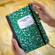 Cuaderno Cosido A5 Liso Monoblock Compost Verde