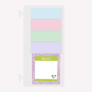 Sticky Notes Ringed Set - Hello