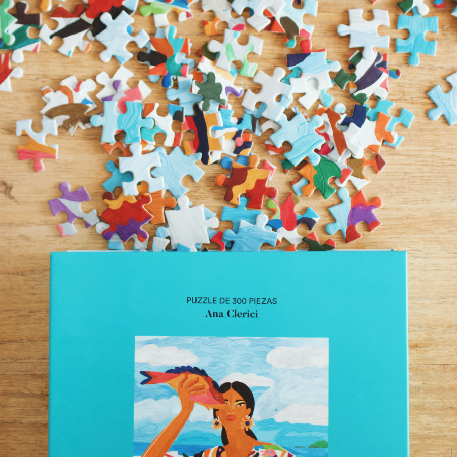 Puzzle 300 piezas Artistas Rompecabezas x Ana Clerici - Mexicanos