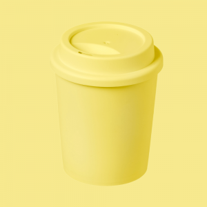 Jarro plástico con tapa CHICO - Pastel Amarillo