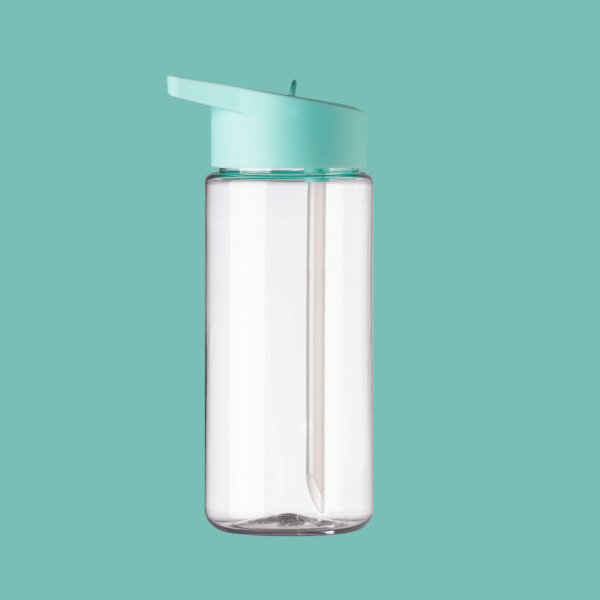 Botella plástica - Pastel Aqua