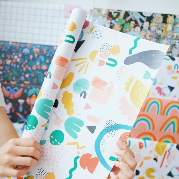 Quilombo  Happimess Wrapping Paper