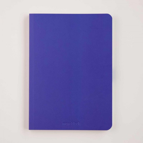 Cuaderno A5 Cosido Monocolor - Azul