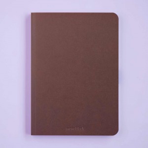 Cuaderno A5 Cosido Monocolor - Bordó