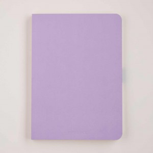 Cuaderno A5 Cosido Monocolor - Lila