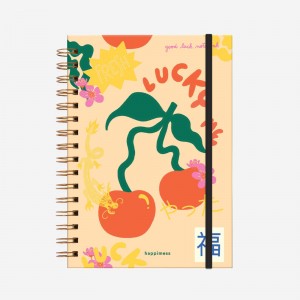 Bullet Journal A5 Spiral Colorblock Notebook