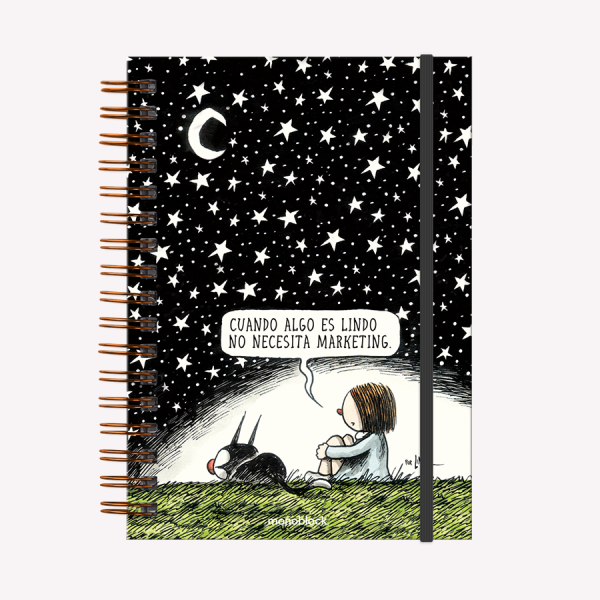 Noche Estrellada Hardcover Notebook